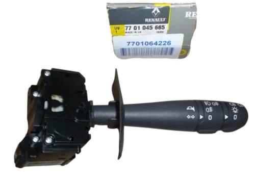 Commutateur Éclairage 7701064226 Renault Clio II Thalia Sans Klaxon Original Neuf