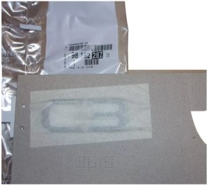 Emblème 9818228780 Citroen C3 III Original Neuf