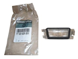 Éclairage de Plaque 7700428051 Renault Megane I, Scenic Neuf Origine
