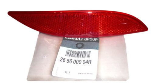 Catadioptre Pare-Chocs 265600004R Renault Scenic III, Fluence, Megane III Droite Neuf