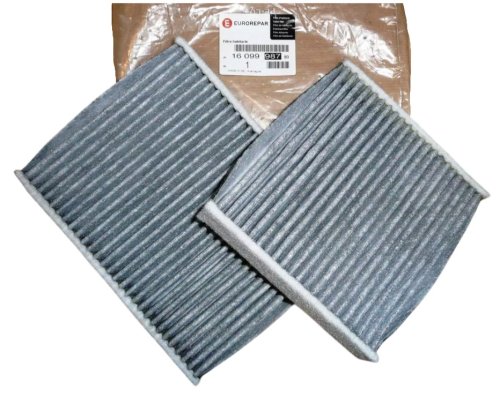 Filtre d'Habitacle à Charbon Actif 1609998780 Citroen / Peugeot C3, 207 Eurorepar Neuf