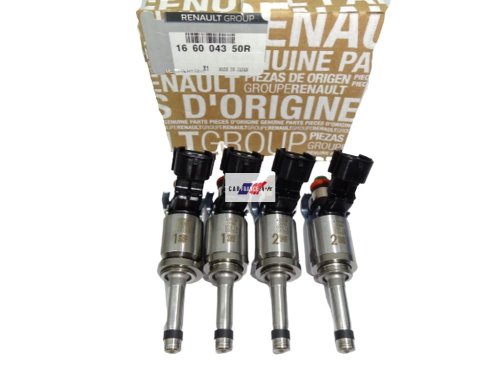 Injection De Carburant Jeu De 4 Pièces 166004350R Renault, Nissan, Dacia Neuf Origine