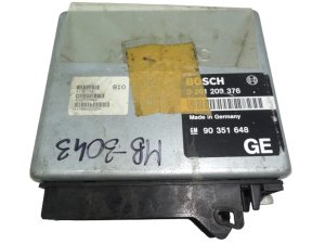 Calculateur Ecu 0261200376 90351648 Bosch Opel