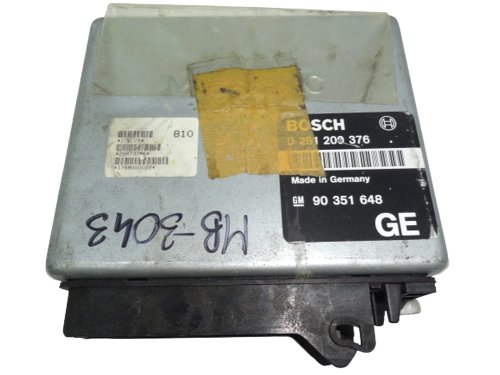 Calculateur Ecu 0261200376 90351648 Bosch Opel