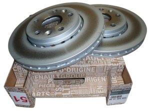 Disque De Frein Complet 8201464604 Kangoo 2 Nouvelle Original