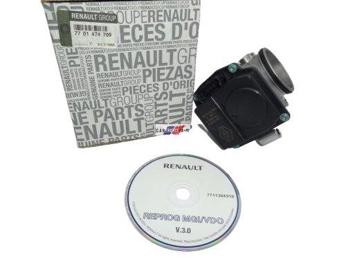 Boitier Papillon D’admission 7701474709 Renault Clio II Laguna Kangoo 1.6-2.0 Original