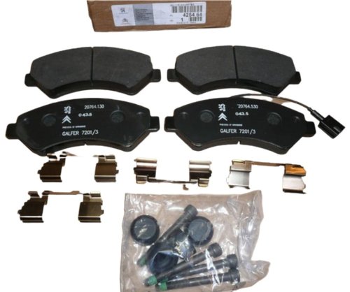 Plaquettes de Freins Avant 425464 Jumper II Boxer II Original Citroen Peugeot