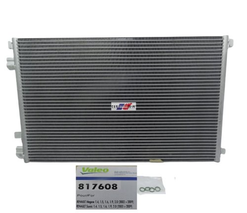 Condenseur de Climatisation VAL 817608 Renault Megane 2, Scenic 2 Neuf Origine