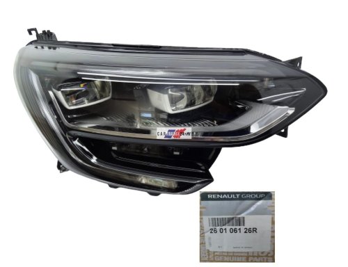 Phare 260106126R Renault Megane 4 Droite Neuf Origine