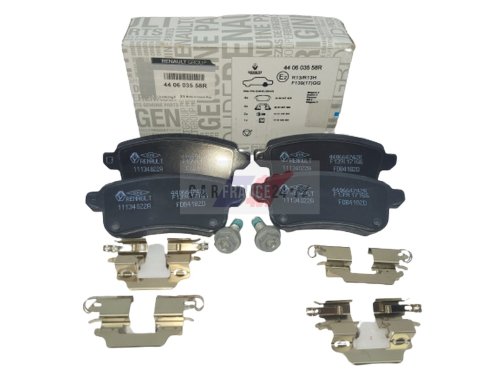Plaquettes De Frein Arrière 440603558R  Nouvelle Original Renault
