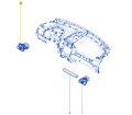 Kratka Wlotu Lewa 687612728R OE Renault Koleos II