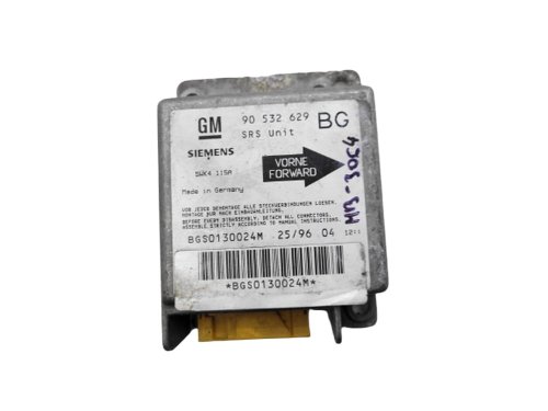 Module de Commande Airbag 90532629 Opel Tigra A Neuf Origine