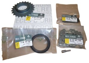 Chaîne de Pompe à Huile 7701473163 Renault Megane 2, Scenic 2, Espace 4 Neuf Origine