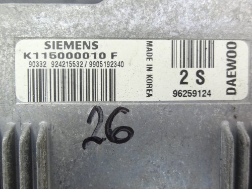 Calculateur Moteur K115000010F Neuf Origine