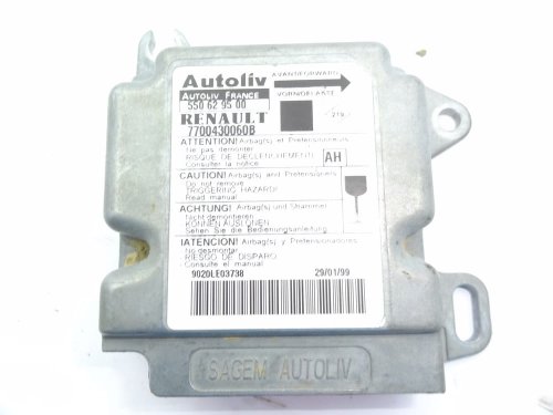 Calculateur d'Airbag, Capteur d'Airbag 7700430060 Renault Scenic 1 Lift Neuf Origine