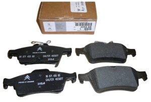 Plaquettes De Frein Arrière 1647875980 1.6VTI/THP/HDI Nouvelle Original Citroen Peugeot 508