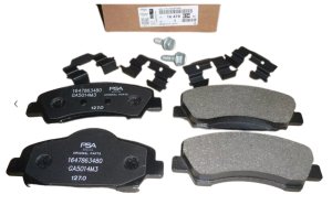 Plaquettes De Frein Avant 1647863480 Nouvelle Original Citroen Peugeot 301
