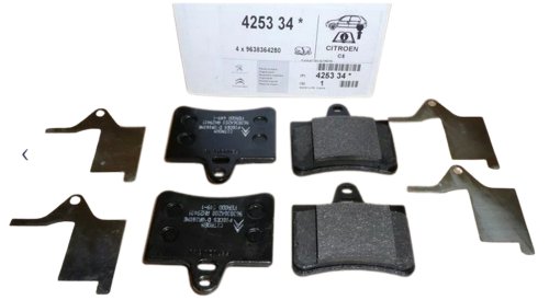 Plaquettes De Frein Arrière 425334 Nouvelle Original Citroen Peugeot C5