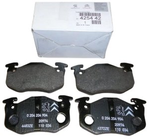 Plaquettes De Frein Arrière 425442 Nouvelle Original Citroen Peugeot Saxo