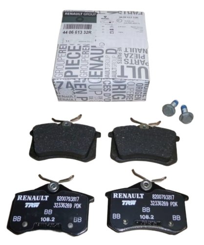 Plaquettes De Frein Arrière 440661332R Nouvelle Original Renault Clio III