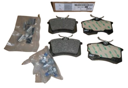 Plaquettes De Frein Arrière 1631831780 Nouvelle Original Citroen Peugeot C3