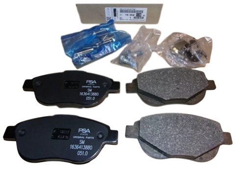 Plaquettes De Frein Avant 1636413880 Nouvelle Original Citroen Peugeot Xsara II