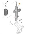 Amortisseur gauche avant 9810915580 Neuf OE Citroen Peugeot 2008 (id: 9549)