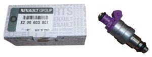 Injecteur De Carburant 1.2 8V 8200603801 Nouvelle OE Renault Clio II