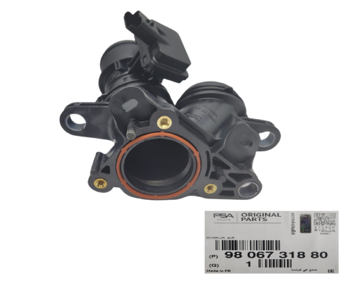 Boitier Papillon D’admission 9806731880 Citroen Peugeot Nouvelle Original