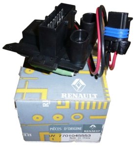 Rhéostat Ventillateur 7701045553 Renault Clio II Thalia Original 