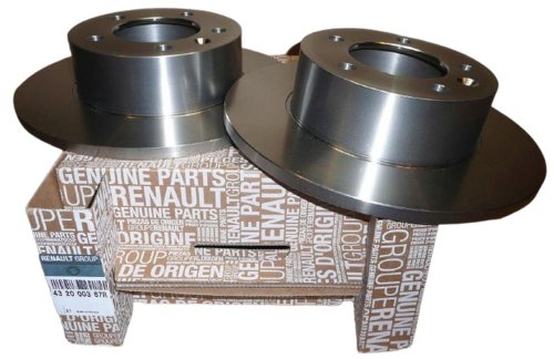 Disques de frein Arrière 432000367R Original Renault