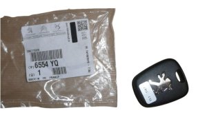 Clef De Voiture Original 6554YQ Peugeot 206,206 + 