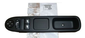 Commutateur D’ouverture De Fenêtre Original 6554QA Peugeot 