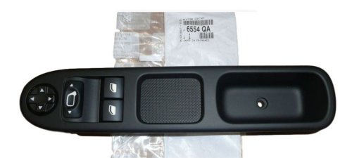 Commutateur D’ouverture De Fenêtre Original 6554QA Peugeot 