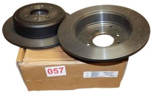 Disque De Frein Complet Arrière 4246T6 Peugeot 406 Original 