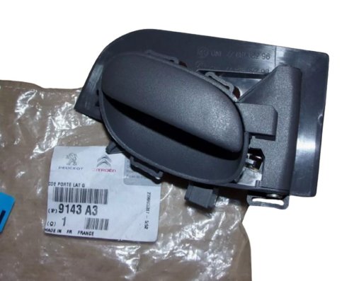 Poignée De Porte Gauche 9143A3 Peugeot 206 Original 