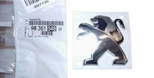 Emblème Arrière Original 98361548DX Peugeot 508 II 