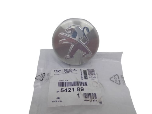 Cache-Moyeu de Jante 542189 Peugeot 208, 308, 508 Neuf Origine