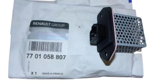 Rhéostat Ventillateur Original 7701058807 Renault Trafic II,III 