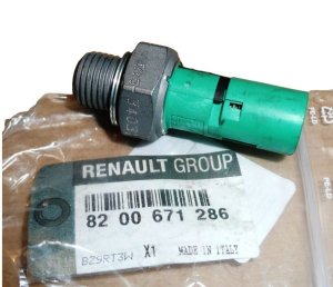 Capteur De Pression D`Huile 8200671286 Renault Trafic Master II 1.9 dCi Original