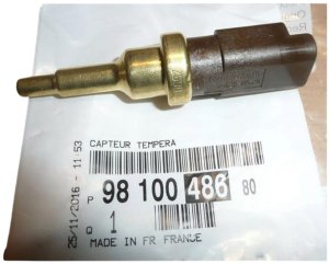 Une Sonde De Température Original 9810048680 Citroen C3,C5,C8 Peugeot 308 Partner 1.6 VTI 