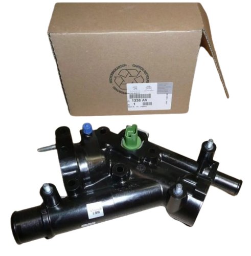 Boîtier du Thermostat 1338AV Citroen C4 Peugeot 308 2.0 16V Orignal