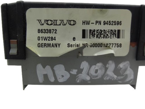 Calculateur de Confort 86 338 72 Volvo Neuf Origine
