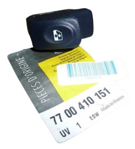 Bouton Ouvrir/Fermer la Fenêtre Original 7700410151 Renault Megane 5 Broches