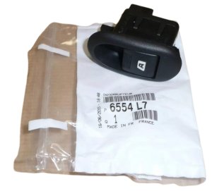 Bouton Ouvrir/Fermer la Fenêtre Original 6554L7 Citroen C2,C3 Peugeot 1007 