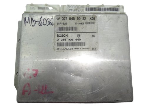 Calculateur Moteur ECU 0265109449 Mercedes Neuf Origine