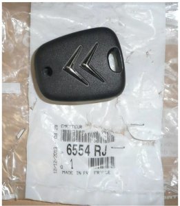 Clé 6554RJ 6554.RJ Citroen C1, C2 C3,C3 II,III Original 