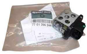 Résistance De Ventilateur 7701206244 Renault Clio II, Megane II Original