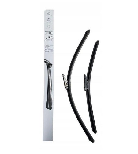 Balais D'essuie-Glace 1643098080 650/400MM plat Citroen Peugeot Original