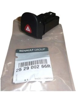 Contacteur De Feux De Danger 252900266R Renault Kangoo Original